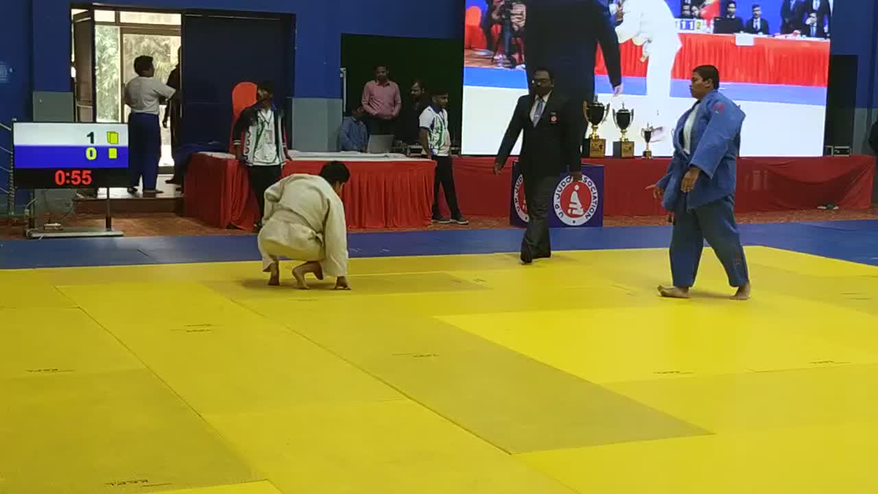 MUSKAN NARINDER (HAR) - +78 kg Girls vs. SHAMBHAVI KADAM (MHA) - +78 kg Girls