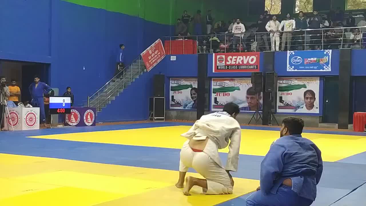 RITIK RANJIV KUMAR (PUN) - 100 kg Boys vs. ROHAN VISHNOI (UP) - 100 kg Boys