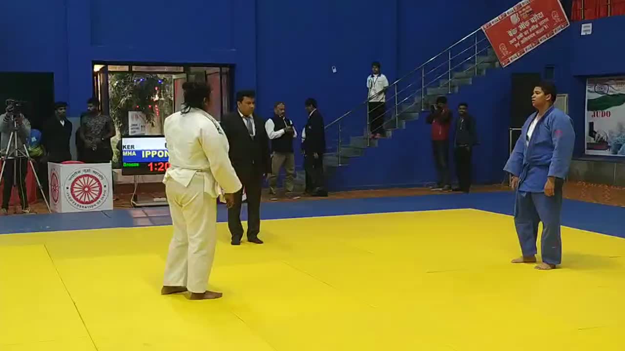 MEGHA SUNNY (KER) - +78 kg Girls vs. SHAMBHAVI KADAM (MHA) - +78 kg Girls